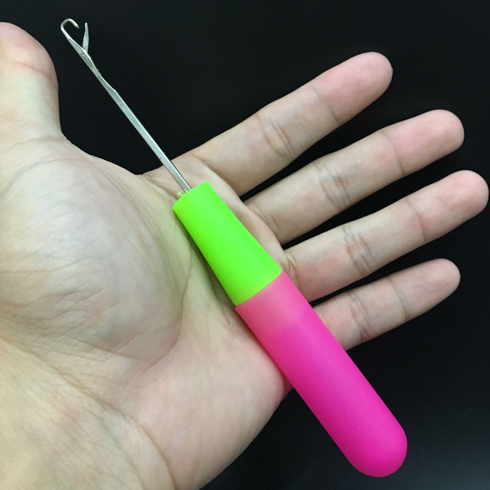 Braiding Hair Needles 15cm Large Plastic Handle Latch Knitting Crochet