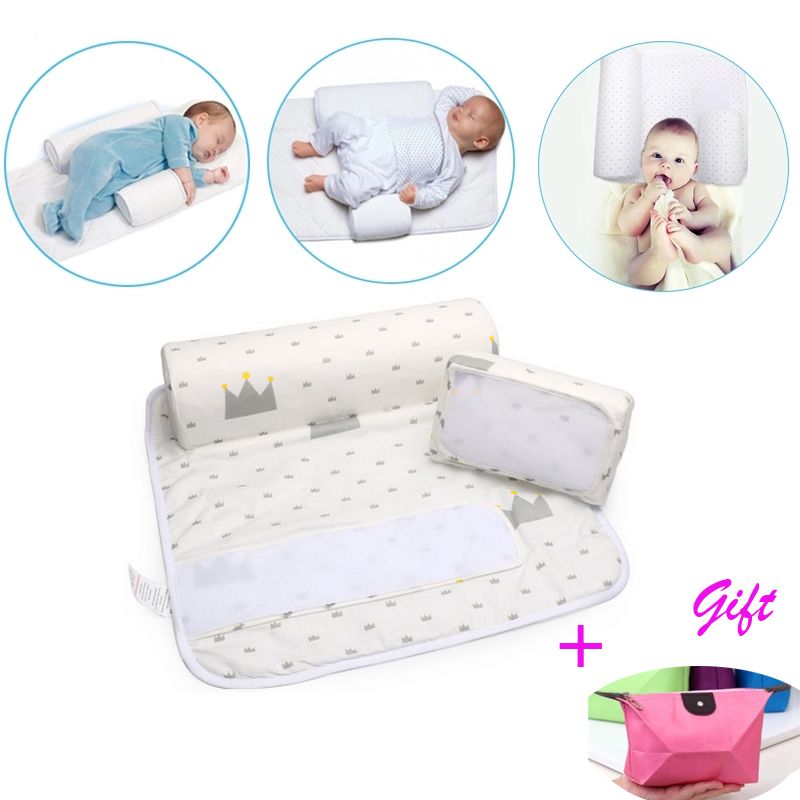 New Baby Infant Newborn Sleep Positioner Anti Roll Pillow With Sheet Covernew Baby Infant Newborn Sleep Positioner Anti Roll Pillow With She From Spinbaby 25 68 Dhgate Com