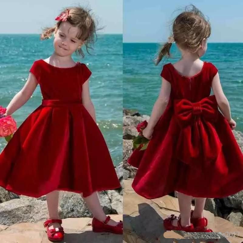 baby girl dress red color