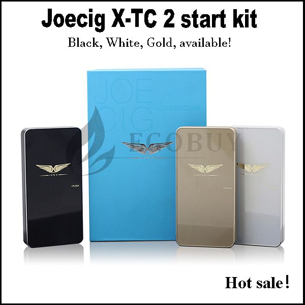 Authentic Joecig X Tc 2 Patented E Cig With Protable Power Led Display 900mah Pcc Case 90mah Battery Xtc2 Atomizer Tank X Tc 2 Starter Kits Electronic Starter Kit Starter Kit Vape