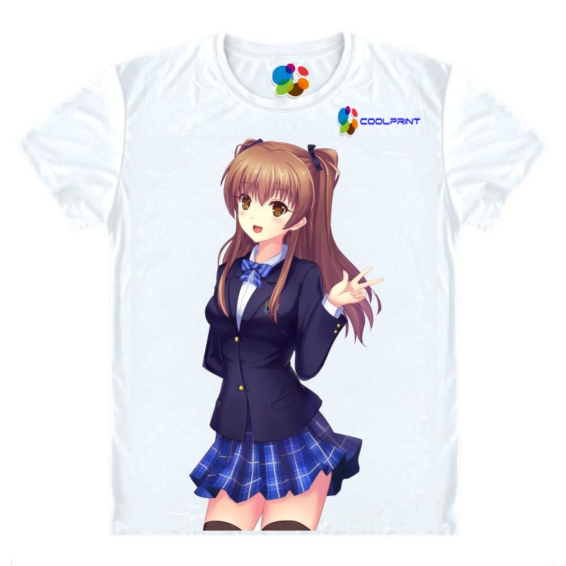 Anime Shirt White Album T Shirts Multi Style Short Sleeve Heroine Howaito Arubamu Yuki Morikawa Cosplay Motivs Hentai Shirts T Shirt Designing Personalised T Shirt From Feisnow 14 21 Dhgate Com