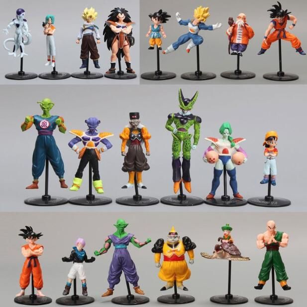 Wholesale BRAND Wholesale Dragon Ball Z GT Action Figures Crazy Party 