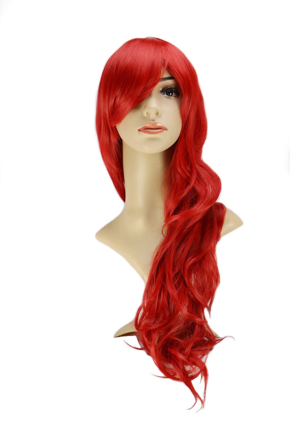 perruque femme rouge