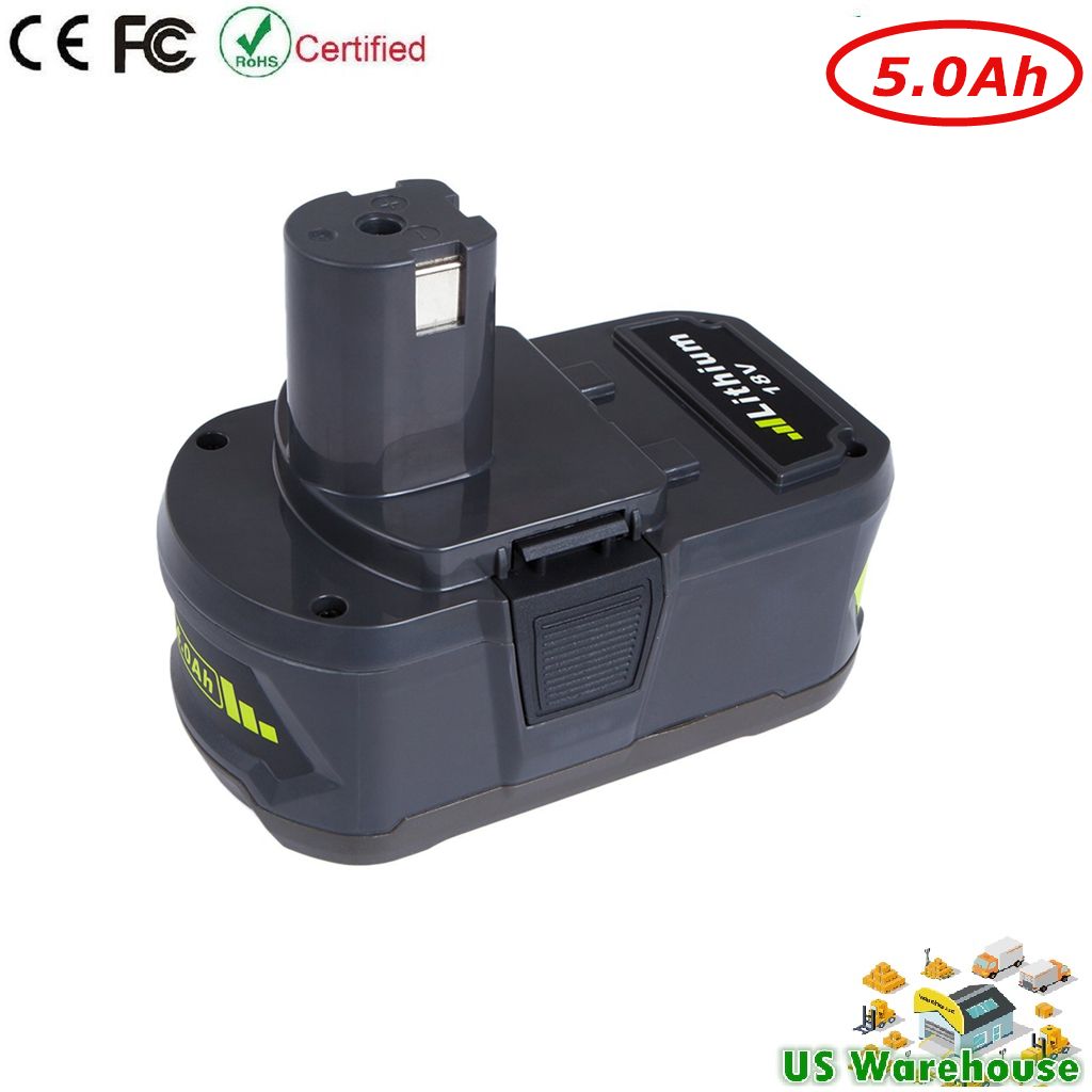 2021 18V 5.0Ah Lithium Battery For Ryobi 18 Volt ONE+ Cordless Tool