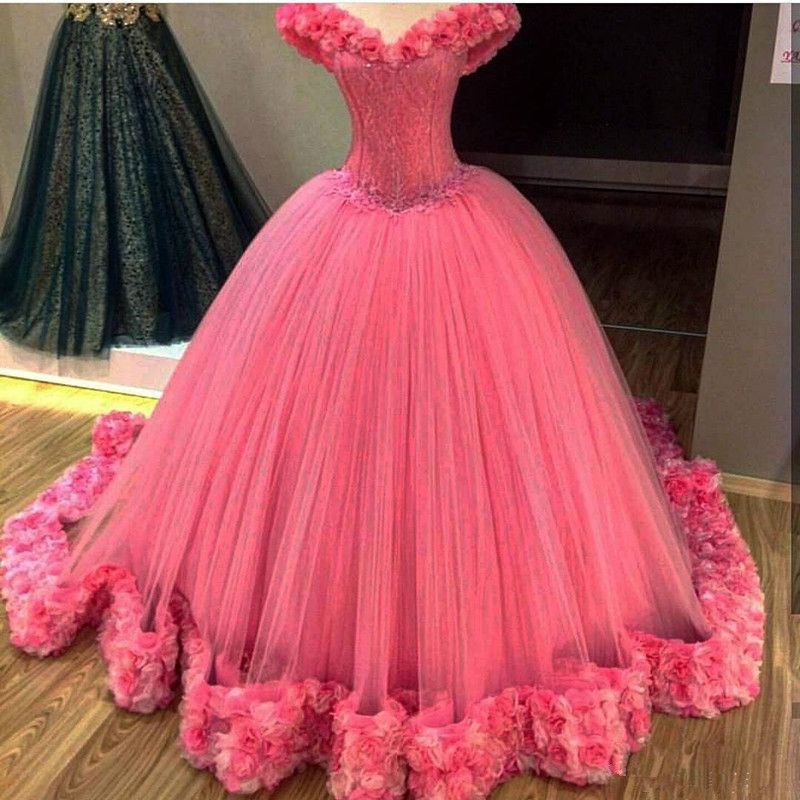 Gorgeous Hot Pink Quinceanera Dresses 