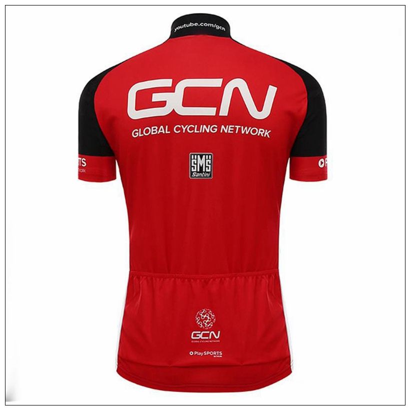 2021 2017 GCN Cycling Jerseys Set Bike Team Clothes Bicycle Wear Bib