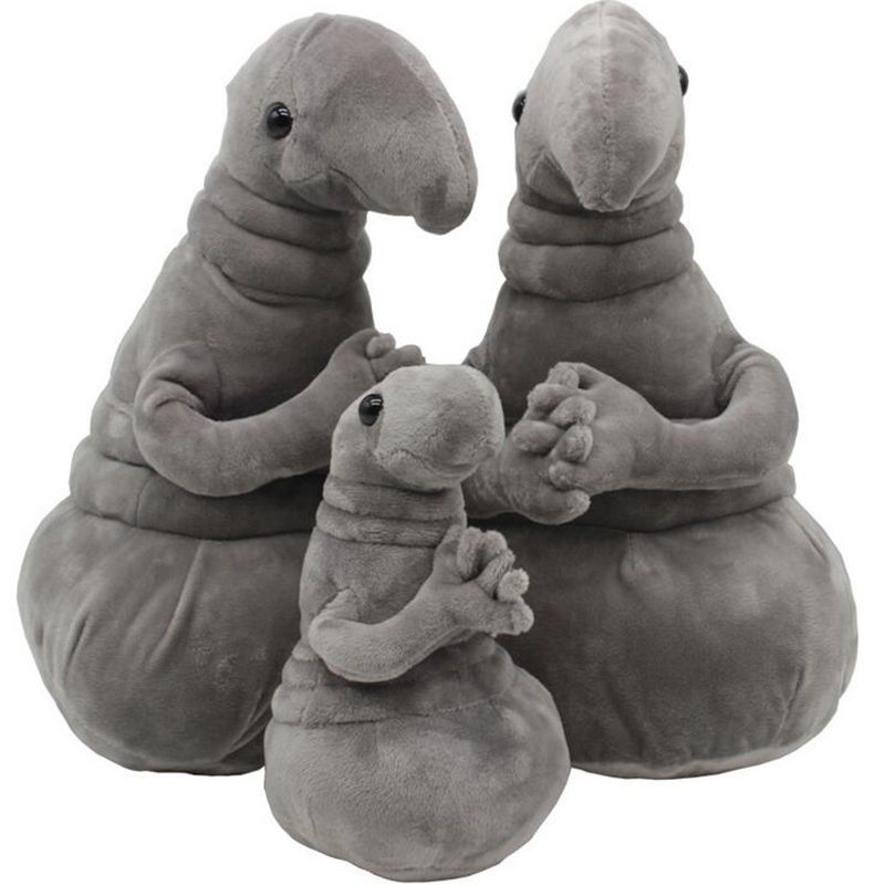 grey blob plush