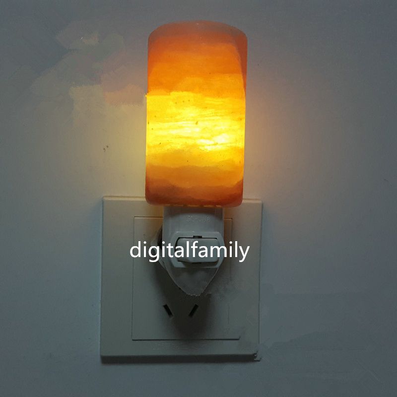 New Natural Himalayan Salt Led Night Light Decorative Air Purifier