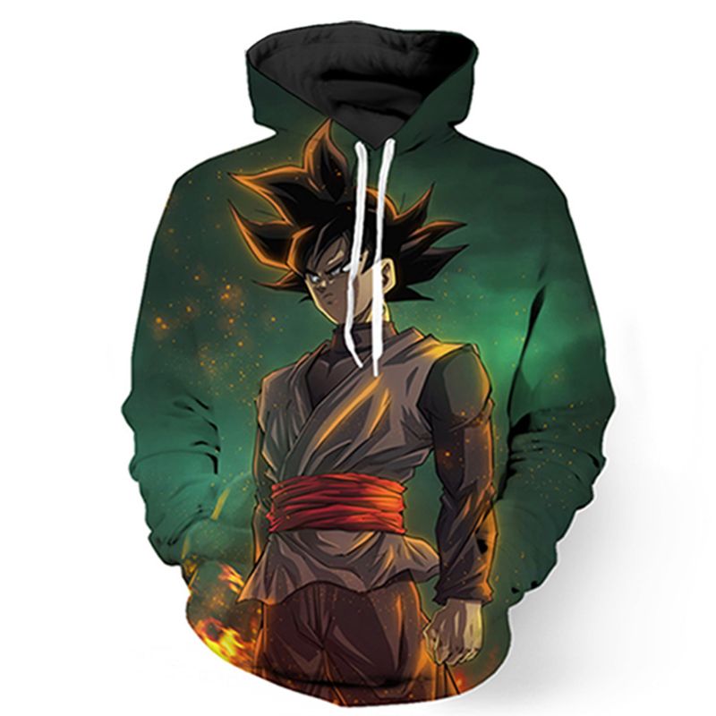 dragon ball z moletom com capuz 3d printing pullover sportswear men's sweatshirt