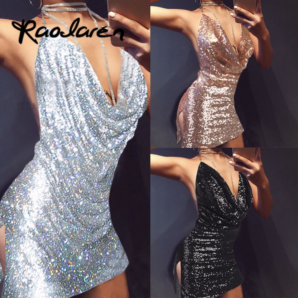 deep backless dress