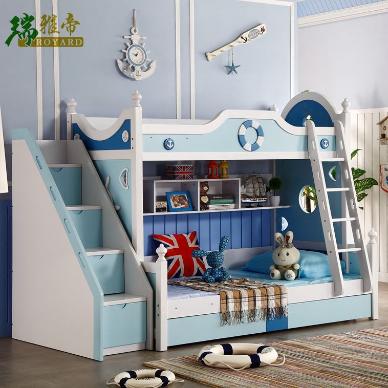 double bed with baby bed