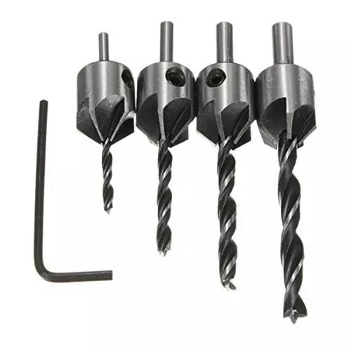 Juego de brocas para madera de acero con alto contenido de carbono de Juego de brocas para madera de acero con alto contenido de carbono de