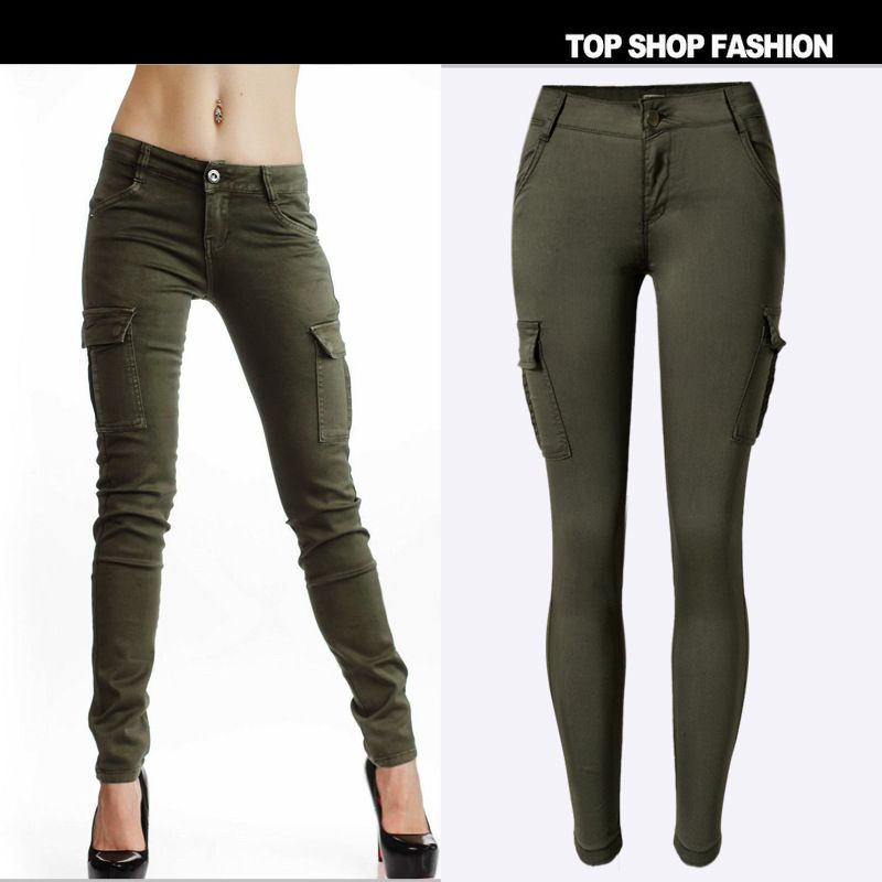Acquistare Skinny Stretch Skinny Jeans Robin Tasche Donna Il Tempo Libero  Pantaloni Sportivi Verde Militare Più Jeans Strappati Taglia Economico |  Consegna Veloce E Qualità | DHgate Italy