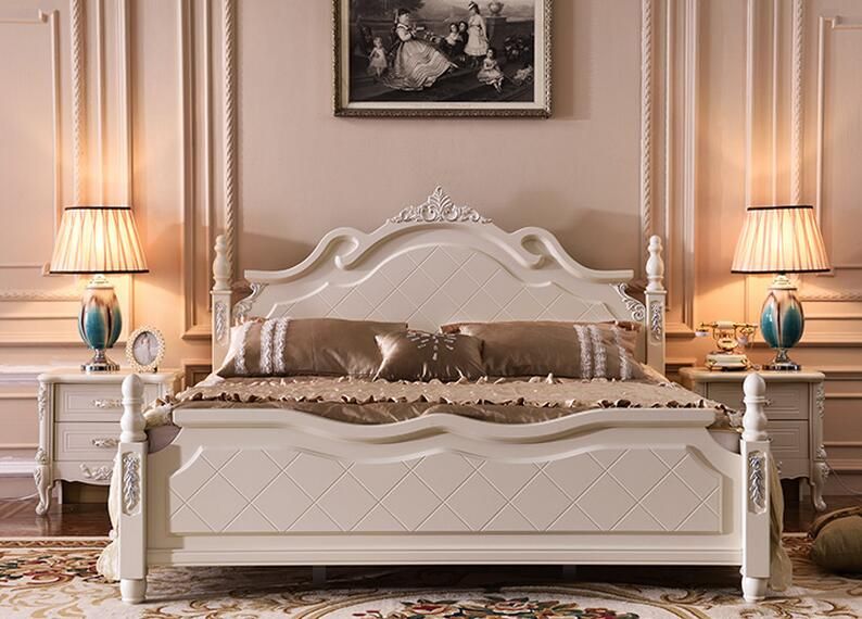 2019 White Thailand Rubber Wood Solid Wood Bedroom Furniture With Storage New Design From Cicero 5527 64 Dhgate Com