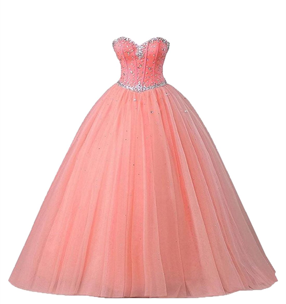 2021 Sexy Pink Coral Ball Ball Vestidos Quinceañera Vestidos con con cuentas Sweet 16 Vestido Lace 2021 Sexy Pink Coral Ball Ball Vestidos Quinceañera Vestidos con con cuentas Sweet 16 Vestido Lace