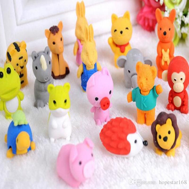 30 Style Mix Lovely Cartoon Animals Pencil Eraser Cute Rubber Correction Erasers Student Stationery School Supplies 30 Style Mix Lovely Cartoon Animals Pencil Eraser Cute Rubber Correction Erasers Student Stationery School Supplies