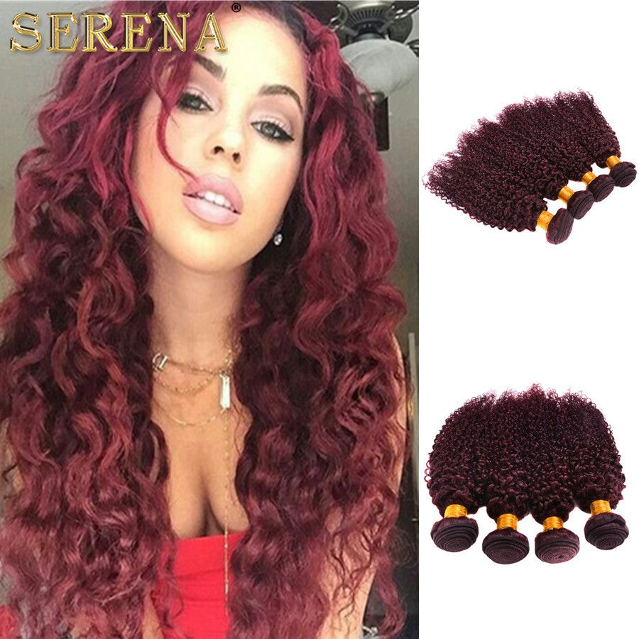 High Quality Virgin Hair Curly Weave 4 Bundles Human Hair