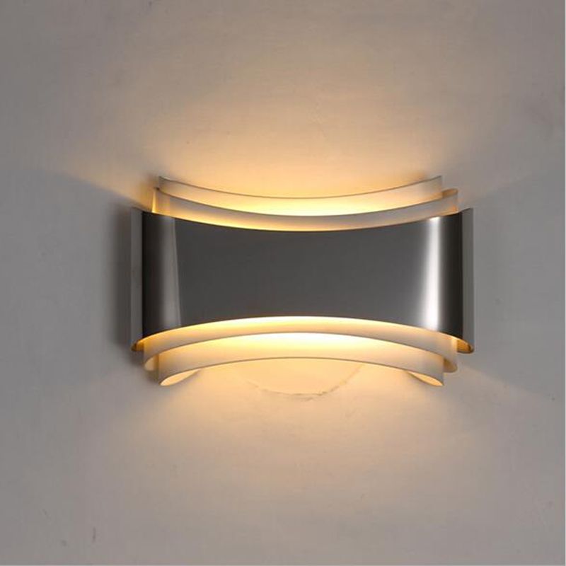 2019 Modern Led Wall Lights For Bedroom Study Room Stainless