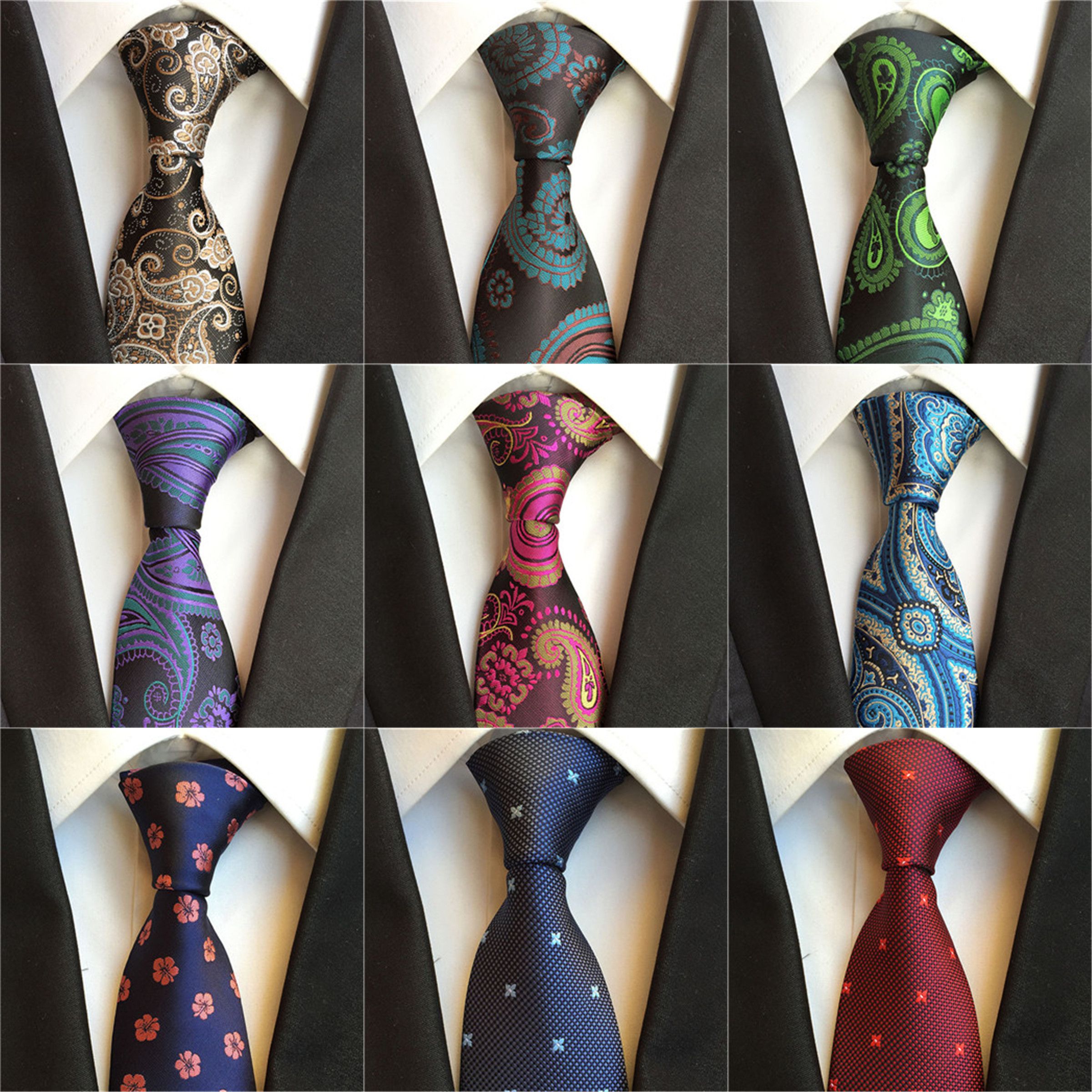 mens slim ties