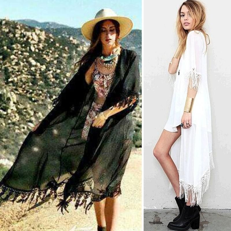 solid color kimono cardigan