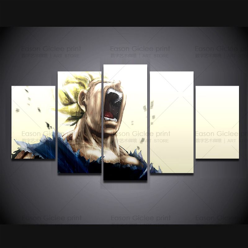 Compre Hd Impreso Vegeta Dragon Ball Z Super Saiyan Imprimir