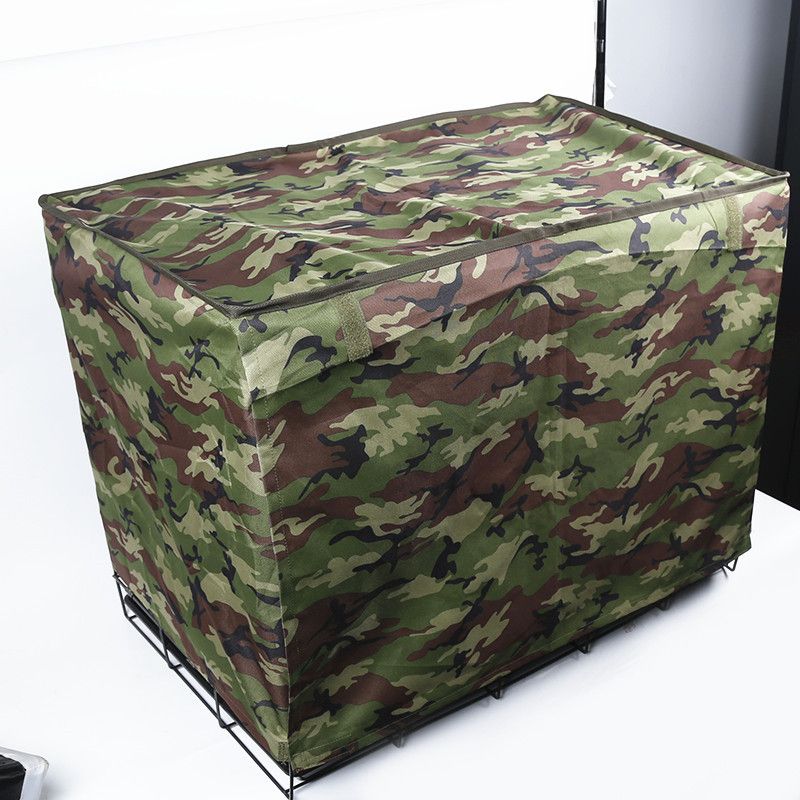 camo dog crate cover