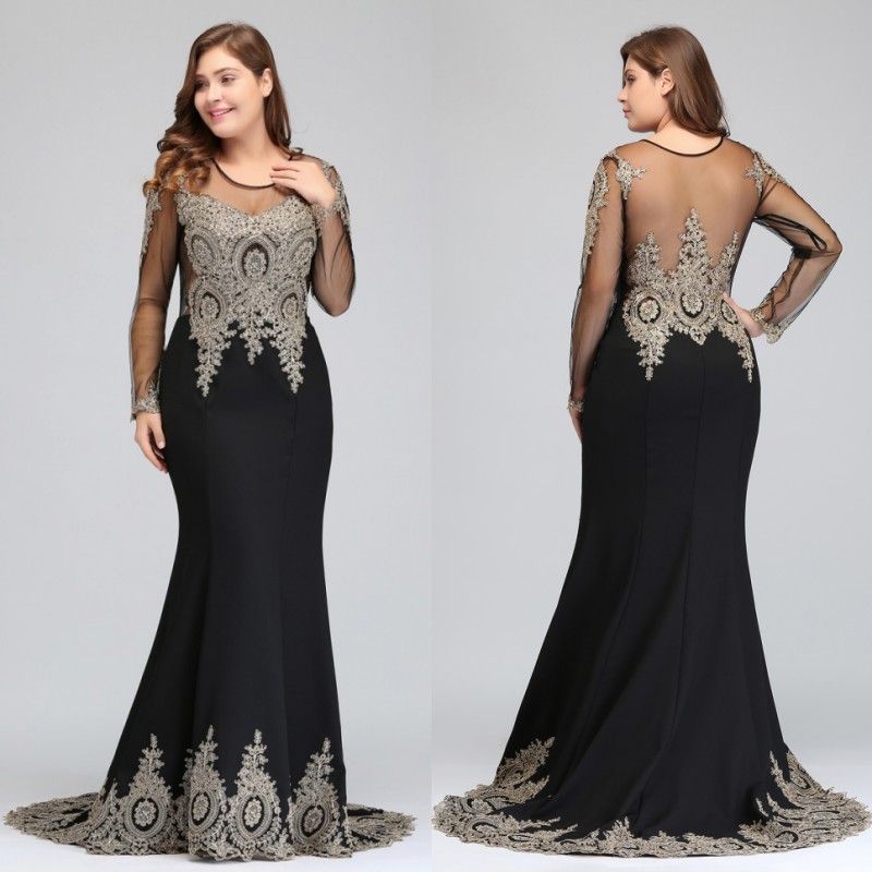 plus size gown designs