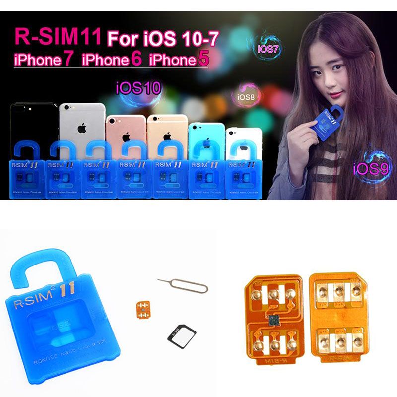R Sim 11 Rsim11 Rsim 11 Unlock Card For Iphone 7 6s 6 5s 5 4s Rsim 11 Ios10 10 X 3g 4g Cdma Sprint Au Softbank S Direct Use No Rpatch From Daizihan15 4 68 Dhgate Com