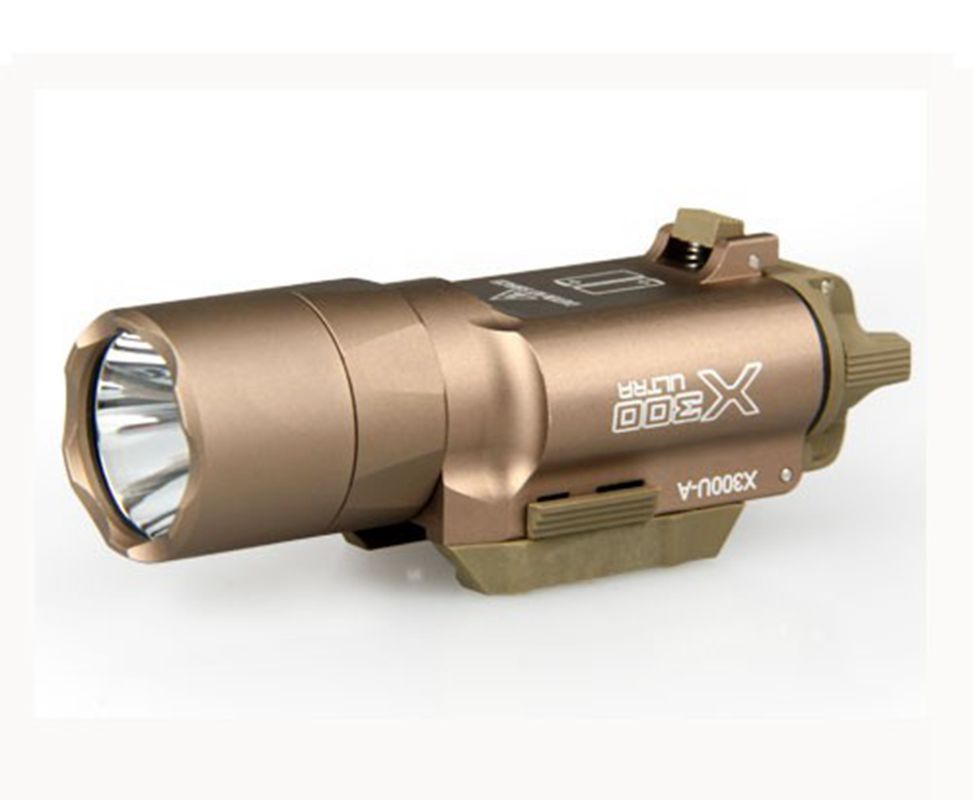 X300 Ultra t/áctica LED arma luz pistola pistola arma t/áctica caza color arena