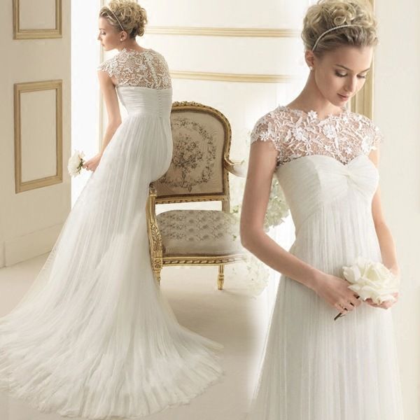 white bridal gowns online