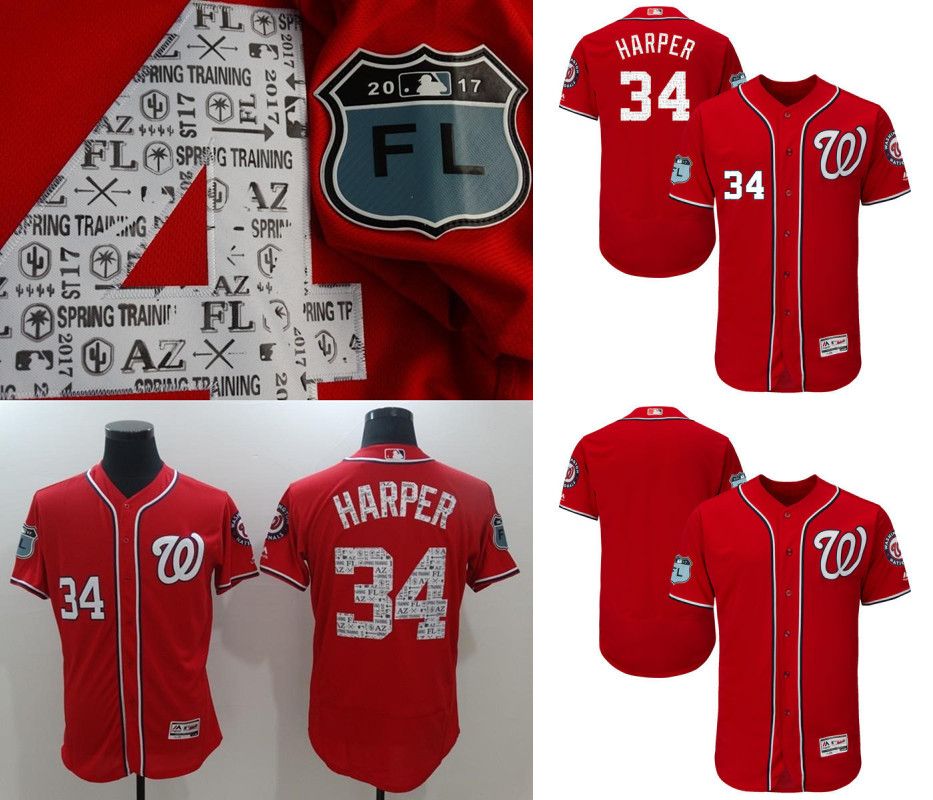 nationals spring training jersey