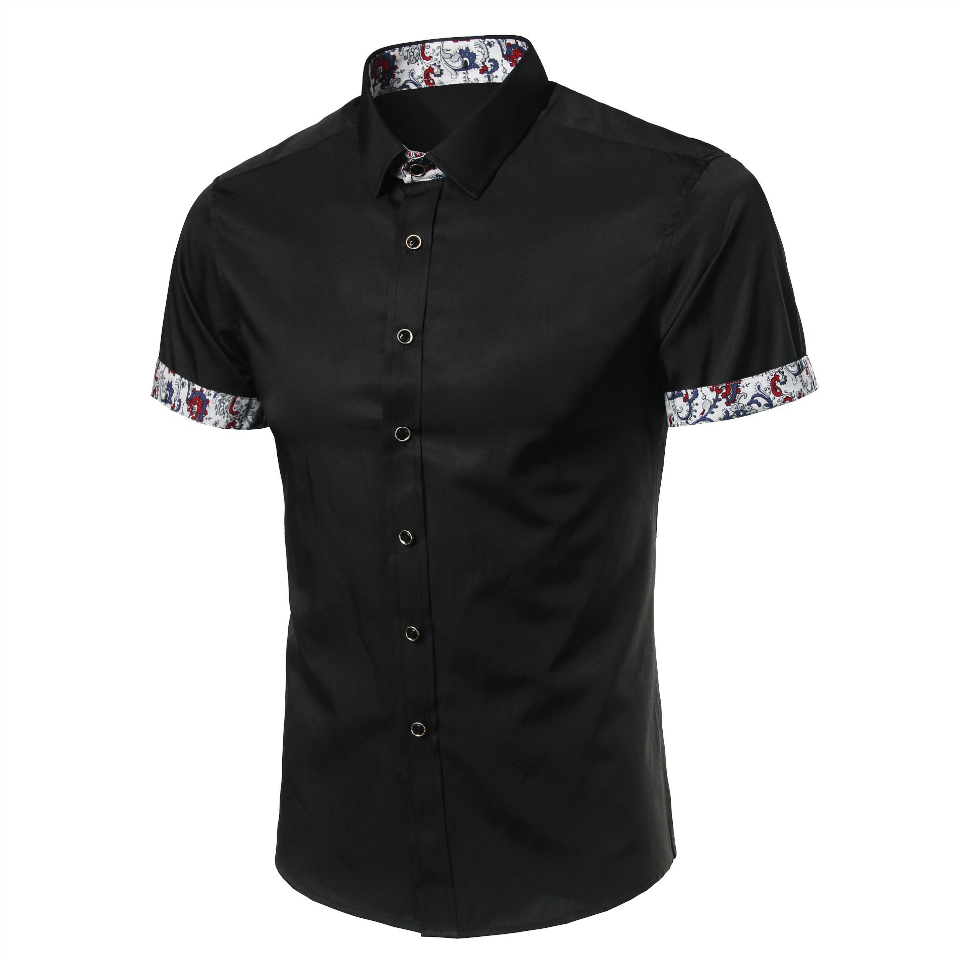 mens casual short sleeve shirts