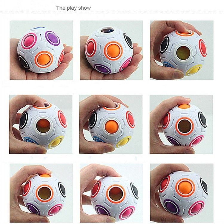 rainbow ball magic cube