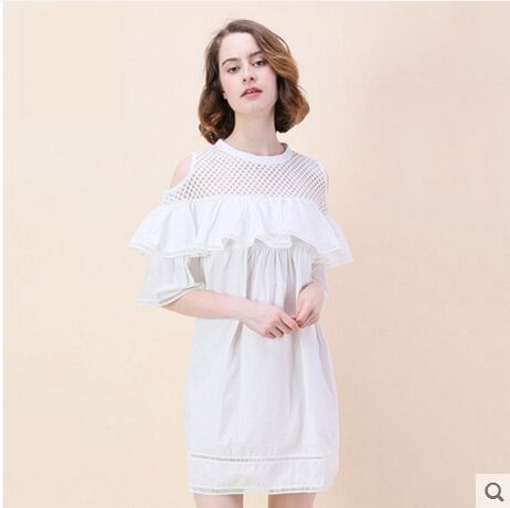 half one piece dress