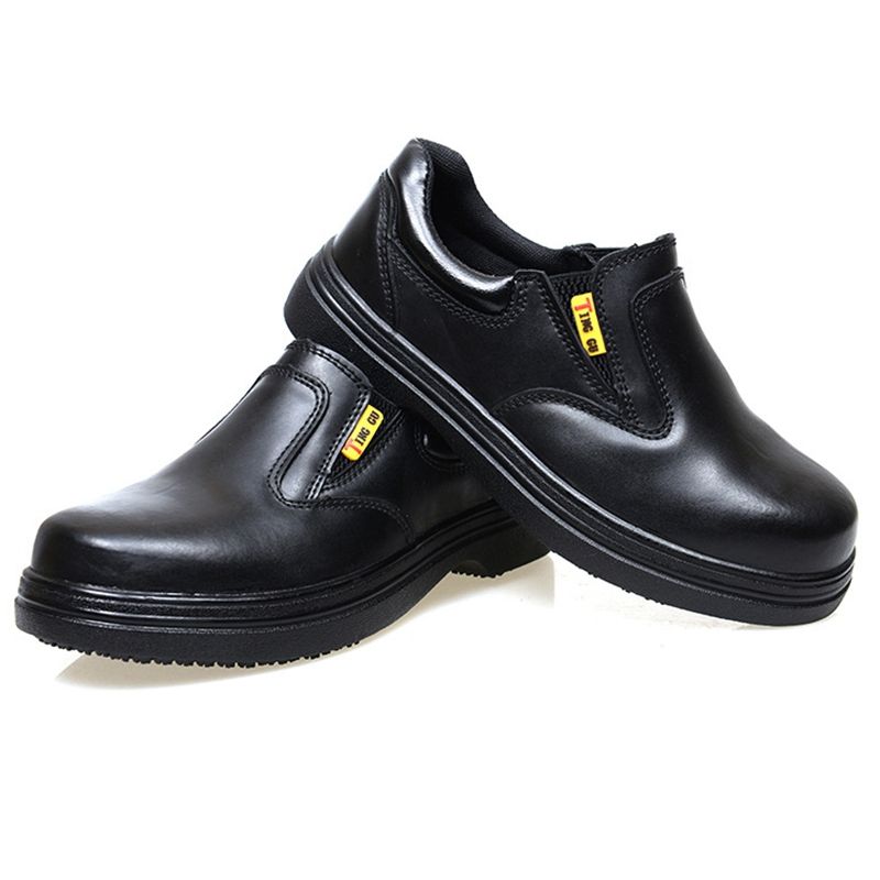 Canadá Remolque autómata Hombres Zapatos De Trabajo Restaurante Cocina Chef Seguridad Anti Punctura Impermeable Anti-Skid Zapatos De Trabajo Canadá Remolque autómata Hombres Zapatos De Trabajo Restaurante Cocina Chef Seguridad Anti Punctura Impermeable Anti-Skid Zapatos De Trabajo