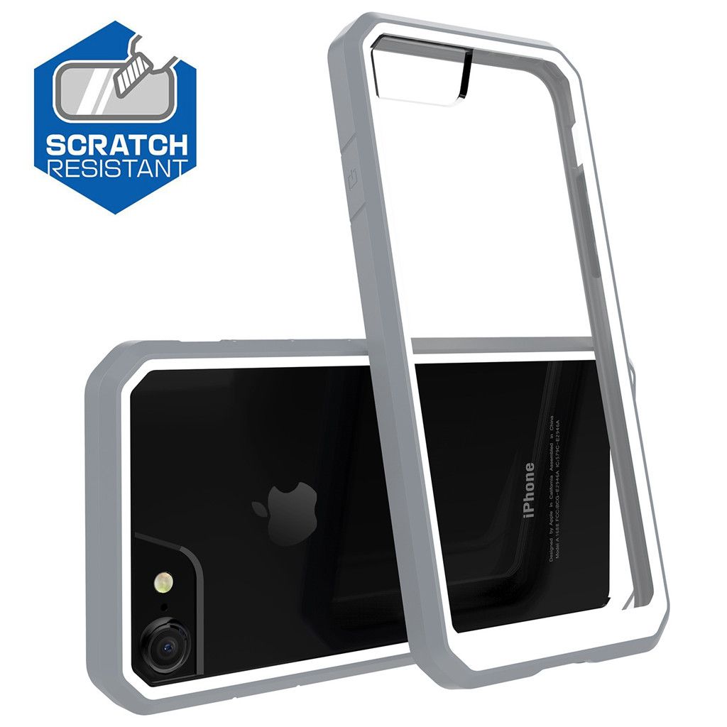 New Anti Scratch Anti Scratch Mobile Phone Sets Transparent Acrylic Two Color Mobile Phone Case