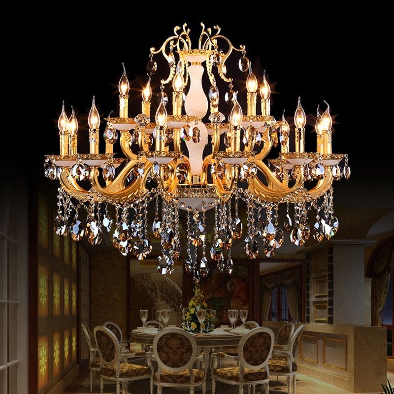 Modern Crystal Chandelier Living Room Led Chandelier Light Gold Crystal Chandeliers Bedroom Lamps Modern Staircase Chandeliers French Country