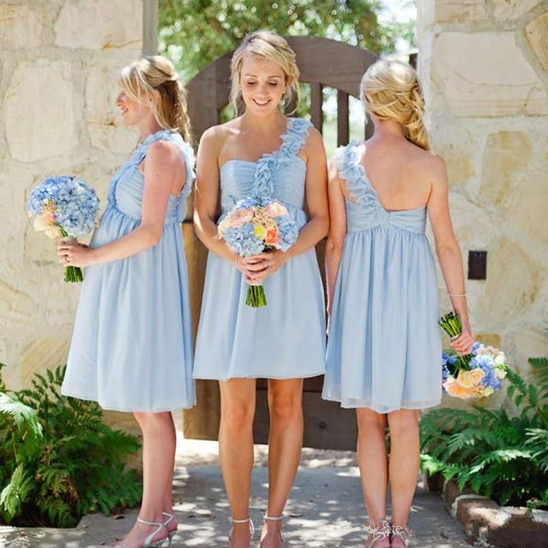 short beach bridesmaid dresses