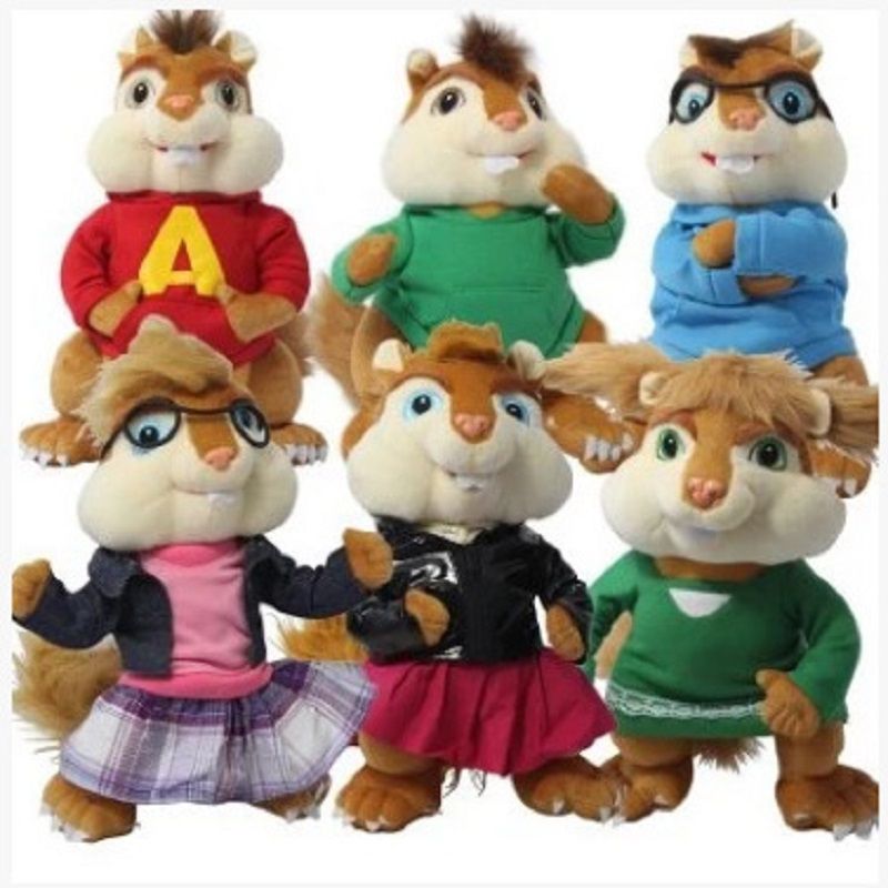 alvin and the chipmunks plush