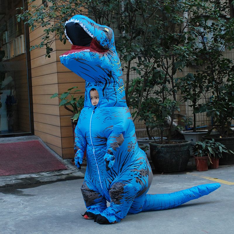 INFLABLE DISFRAZ DE DINOSAURIO REX Disfraz de Jurassic World Park Blowup Disfraz de fiesta inflable de INFLABLE DISFRAZ DE DINOSAURIO REX Disfraz de Jurassic World Park Blowup Disfraz de fiesta inflable de