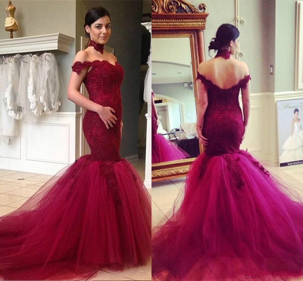fishtail formal dress