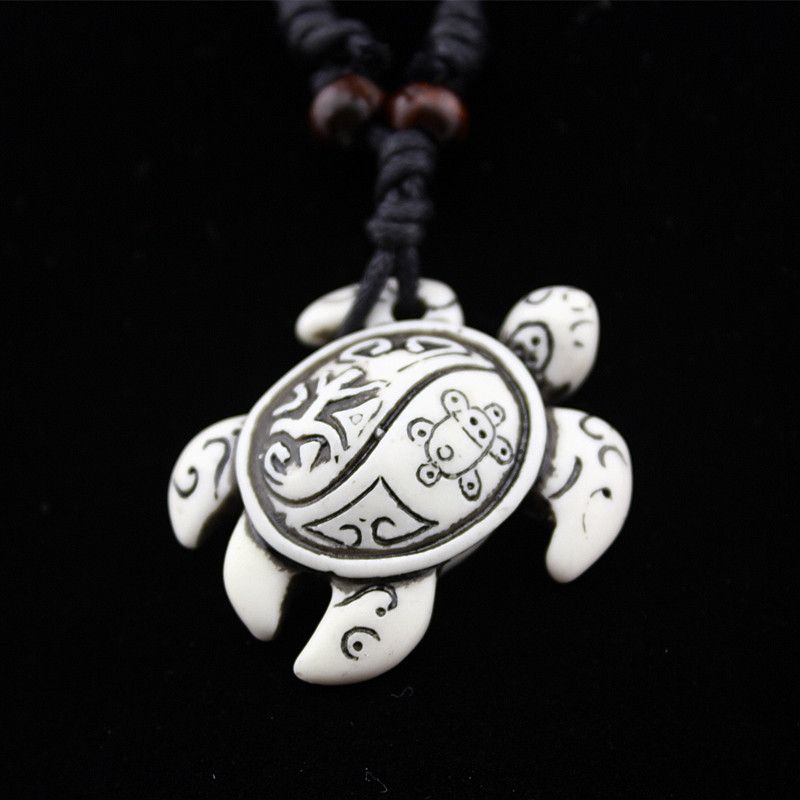 12Pcs Faux Yak Bone mignon éléphant Head Charms Pendentif Bijoux Collier