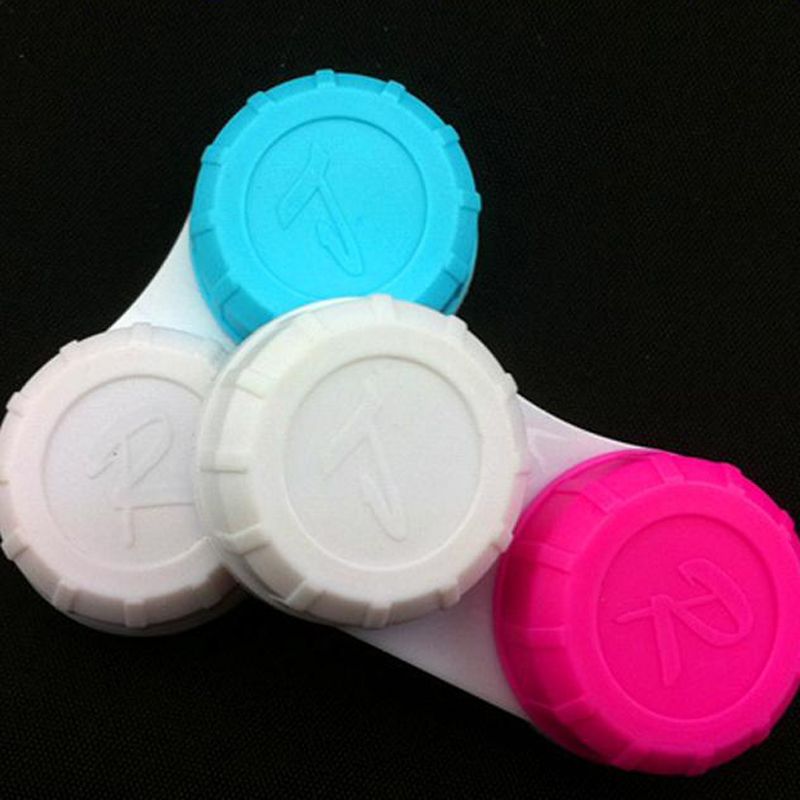 Satin Al Ucretsiz Kargo Toptan 100 Adet Grup Mavi Kirmizi Karisik Renk Kontakt Lens Cantasi Renkli Kontakt Lens Kiliflari Sicak Satis Tl206 7 Dhgate Comda