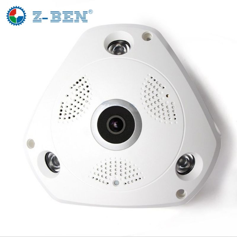 2019 Newest 360 Degree Panorama Vr Camera Hd 1080p 3mp Wireless