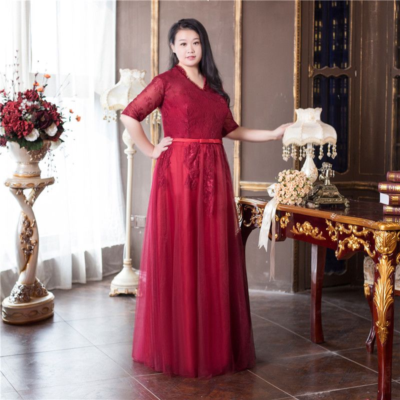 mother of the groom dresses wine color