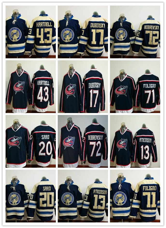 columbus blue jackets saad jersey