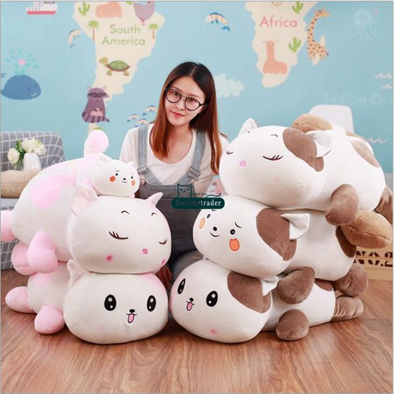 large stuffed raccoon