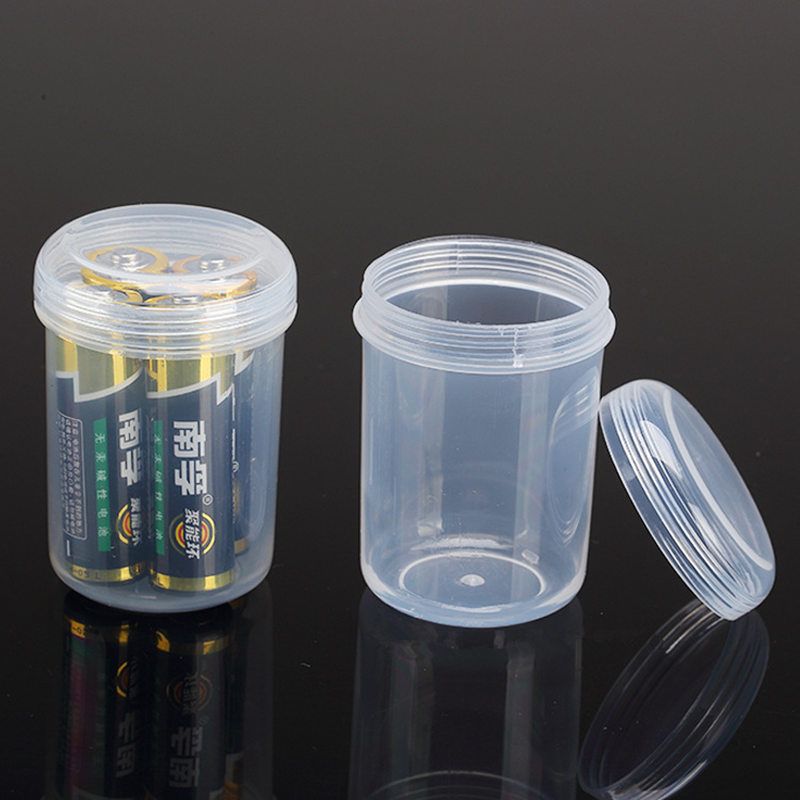 round plastic box