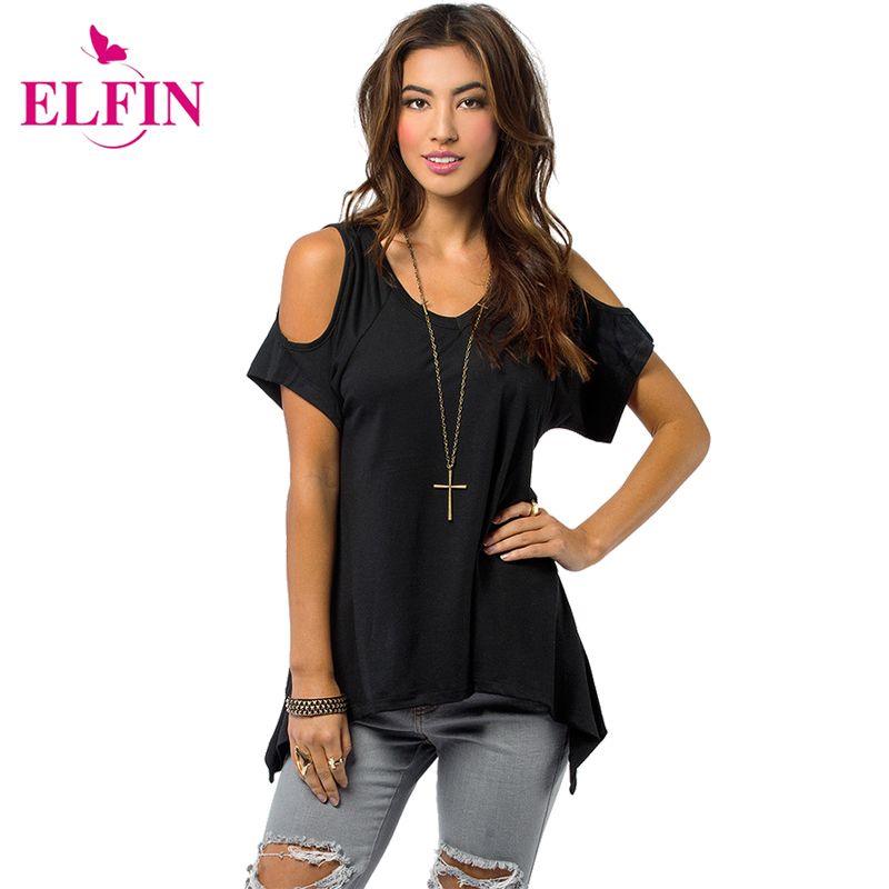 cold shoulder tee shirt dress