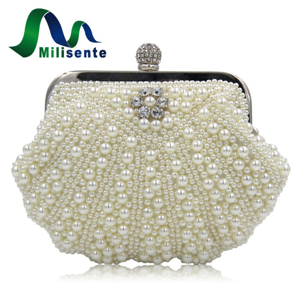 beige evening purse